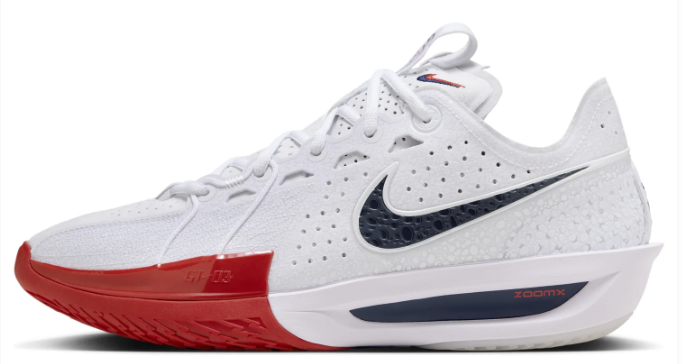 Nike Air Zoom GT Cut 3 EP 'White/Black/Red' – DV2918-103