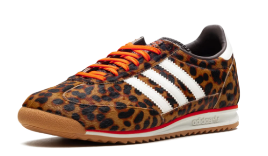 Adidas Women's SL 72 OG Sneaker – Leopard Pack Impact Orange (JI0189)