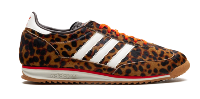 Adidas Women's SL 72 OG Sneaker – Leopard Pack Impact Orange (JI0189)